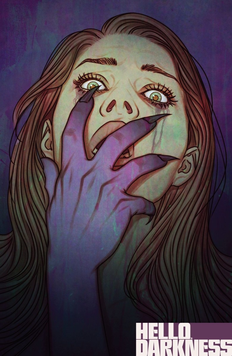 Hello Darkness 12 B Variant (Dressed, Frison) - Walt's Comic Shop