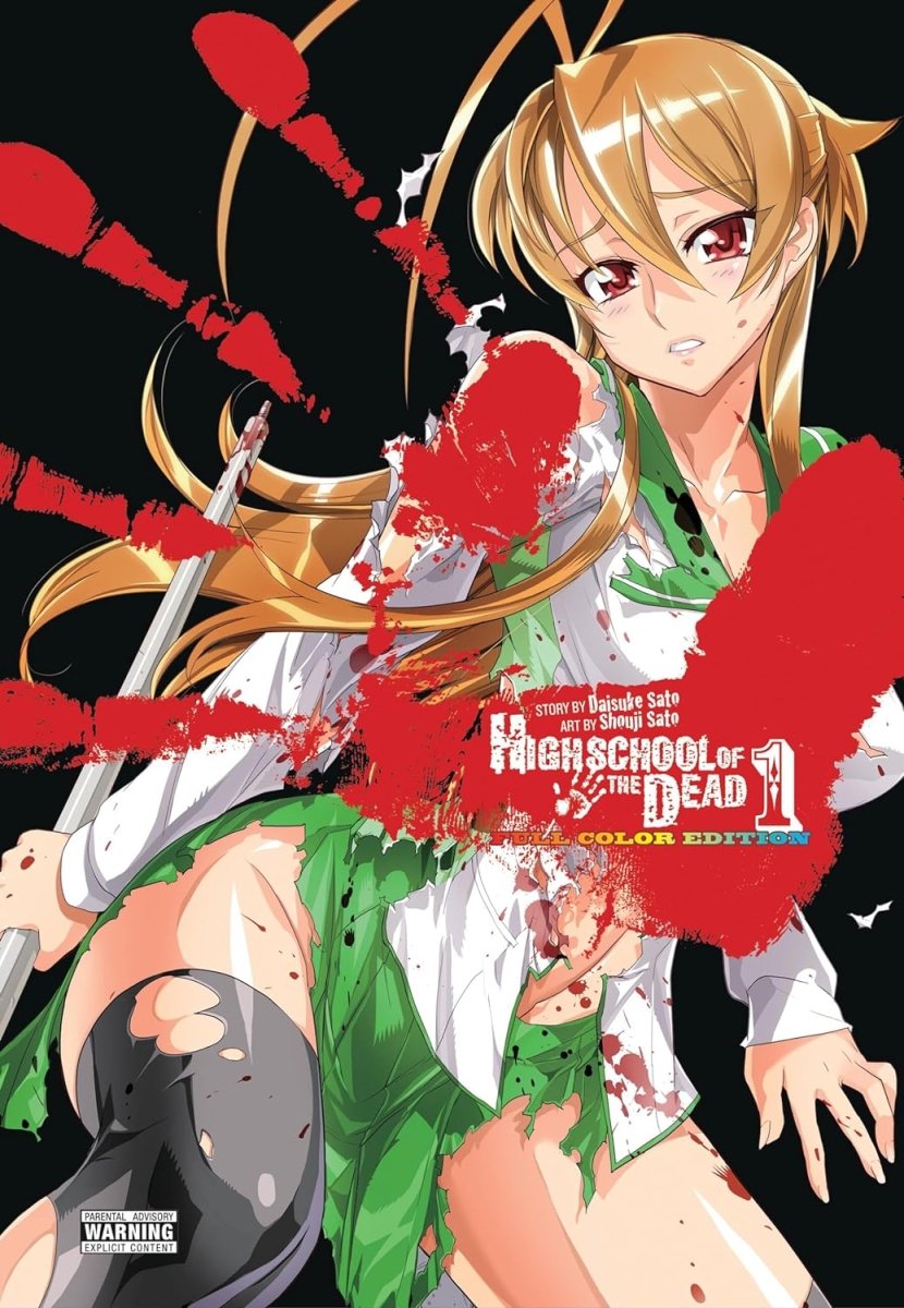 Highschool Of The Dead Color Full Color Edition Omnibus HC Vol 01 (New Printing) - Walt's Comic Shop