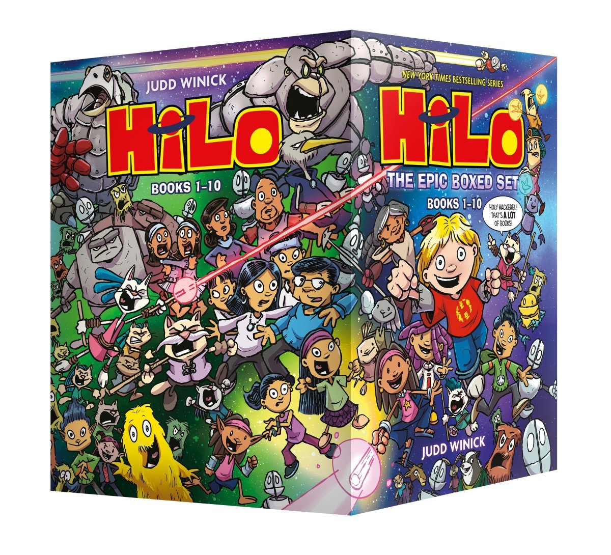 Hilo: The Epic Boxed Set (Books 1 - 10) *PRE - ORDER* - Walt's Comic Shop