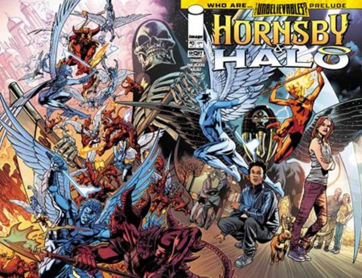 Hornsby & Halo 0 Cover C Bryan Hitch & Brad Anderson Wraparound Variant - Walt's Comic Shop
