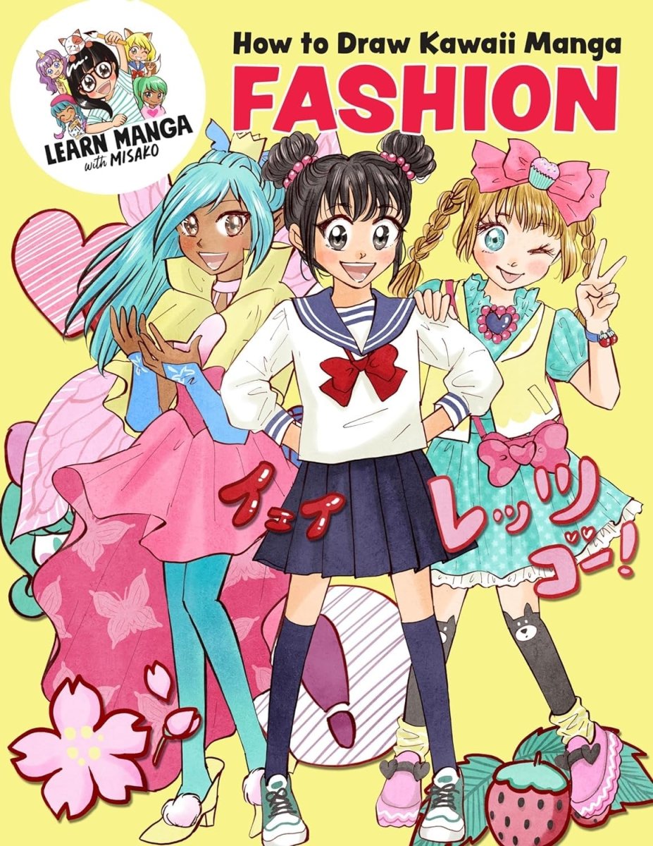 How To Draw Kawaii Manga Fashion (Learn Manga With Misako) - Walt's Comic Shop