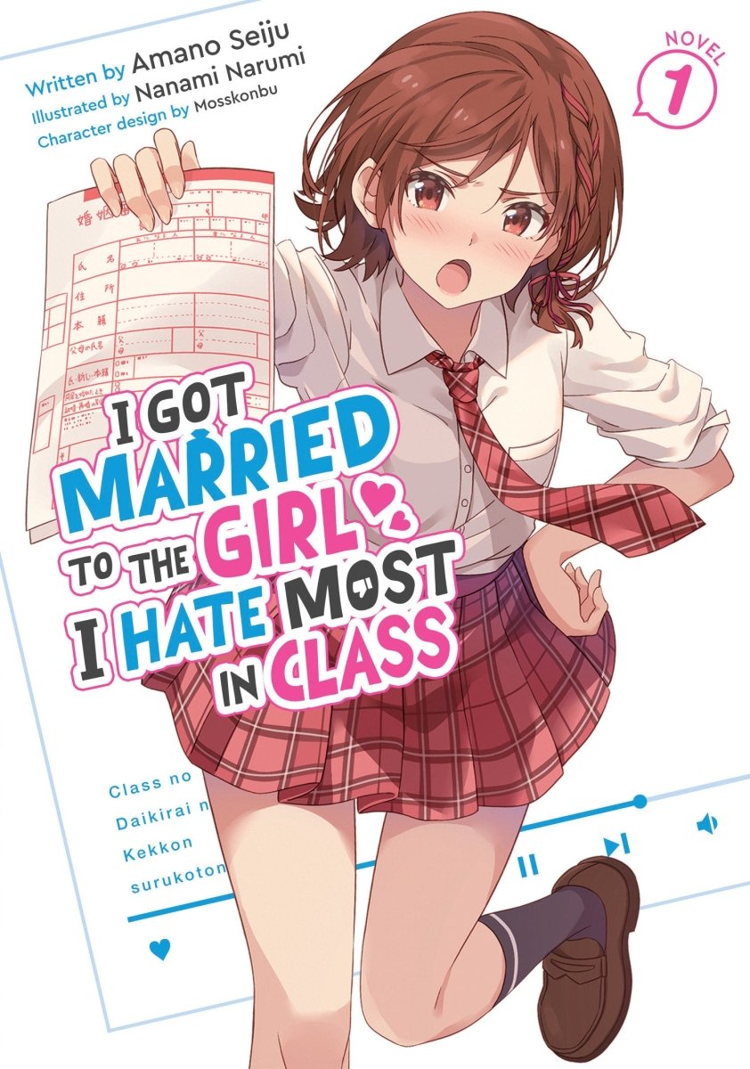 I Got Married To The Girl I Hate Most In Class (Light Novel) Vol. 1 - Walt's Comic Shop