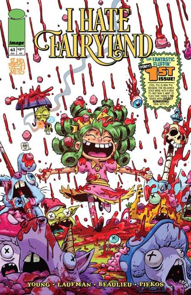 I Hate Fairyland 41 Cover A Derek Laufman & Jean Francois Beaulieu (Mature) - Walt's Comic Shop
