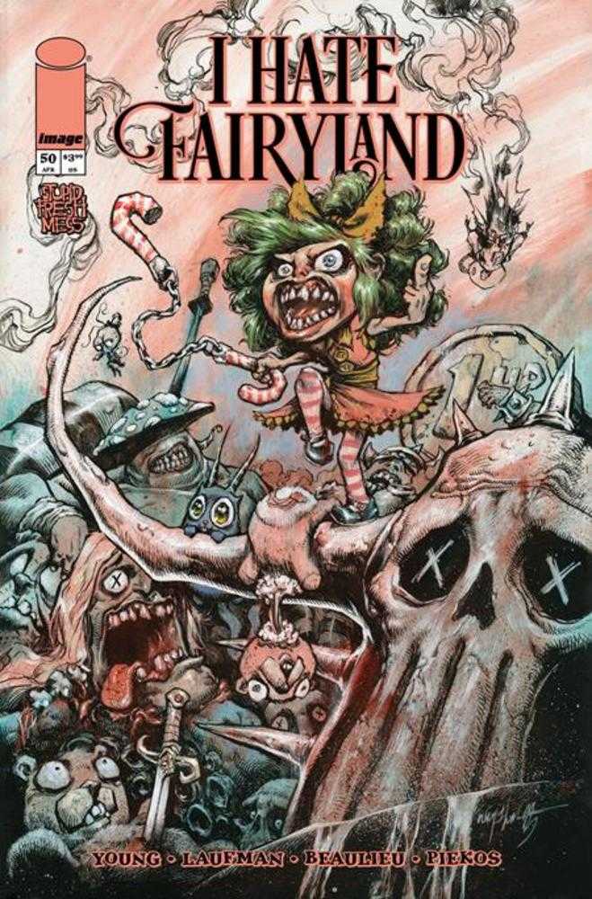 I Hate Fairyland 50 Cover F Jonathan Wayshak Variant (Mature) - Walt's Comic Shop