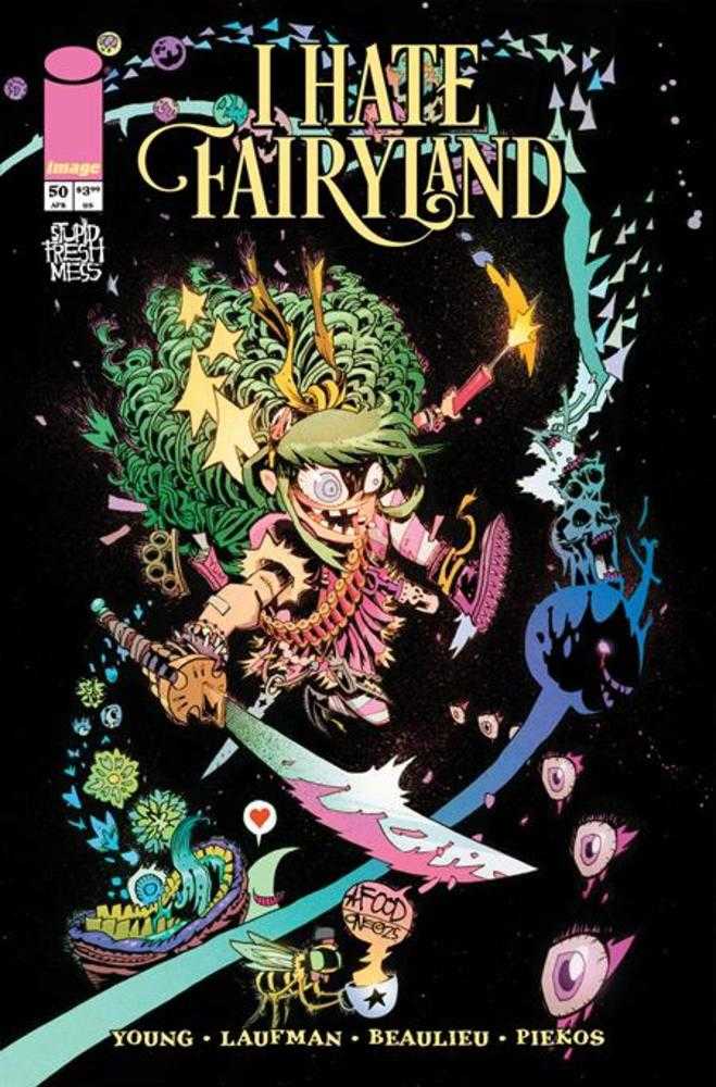 I Hate Fairyland 50 Cover G Jim Mahfood Variant (Mature) - Walt's Comic Shop