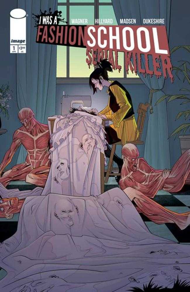 I Was A Fashion School Serial Killer #1 (Of 5) Cover A Daniel Hillyard & Michelle Madsen Blood Stitches (Mature) - Walt's Comic Shop