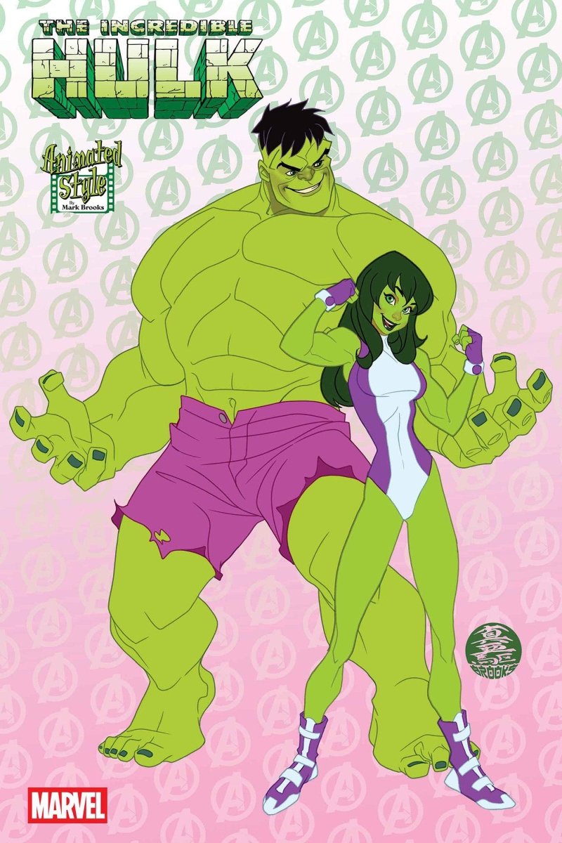 Incredible Hulk #22 Mark Brooks Animated - Style Variant - Walt's Comic Shop