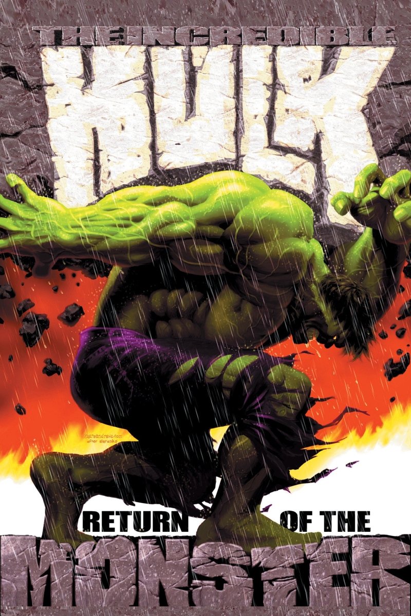 Incredible Hulk: Return Of The Monster Omnibus Kaare Andrews Cover HC *PRE - ORDER* - Walt's Comic Shop