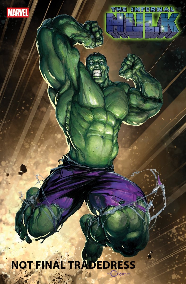 Infernal Hulk 3 Clayton Crain Variant - Walt's Comic Shop