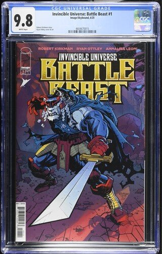 Invincible Universe: Battle Beast 1 Cover A CGC 9.8 - Walt's Comic Shop