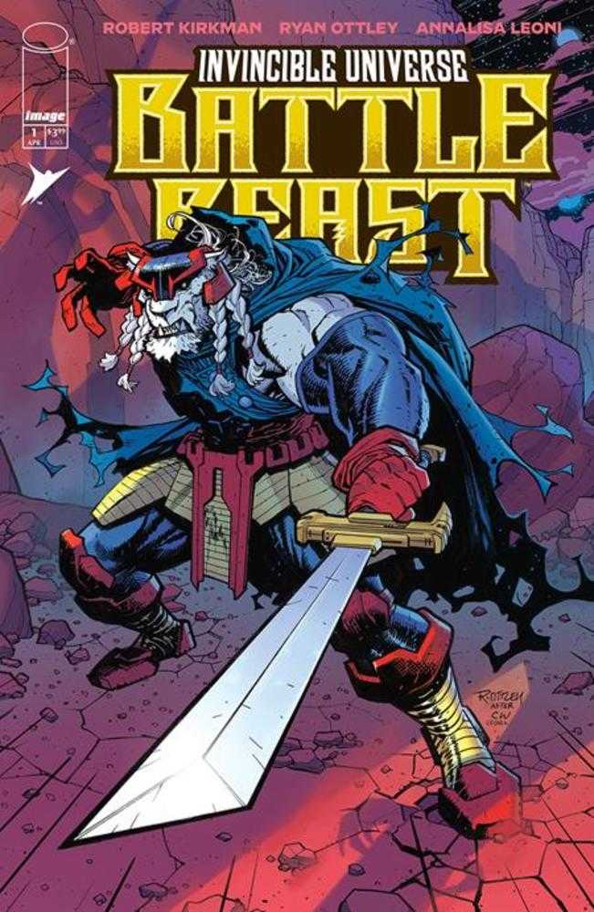 Invincible Universe Battle Beast #1 Cover A Ryan Ottley & Annalisa Leoni *One per customer* - Walt's Comic Shop