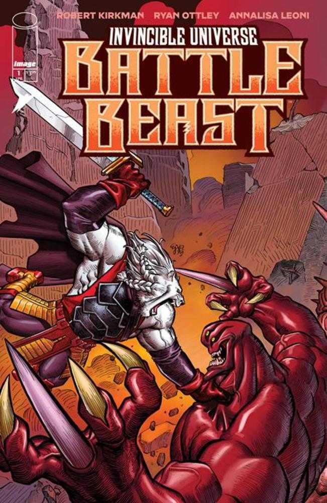 Invincible Universe Battle Beast #1 Cover D Ej Su 1:10 Ratio Variant *One per customer* - Walt's Comic Shop