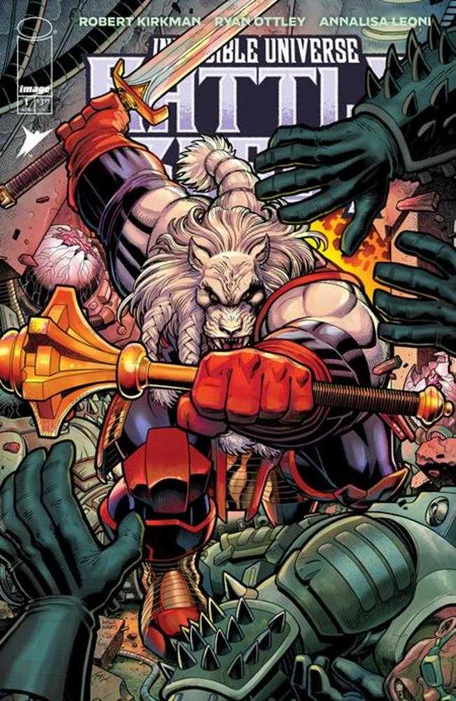 Invincible Universe Battle Beast #1 Cover F Arthur Adams 1:50 Ratio Variant - Walt's Comic Shop