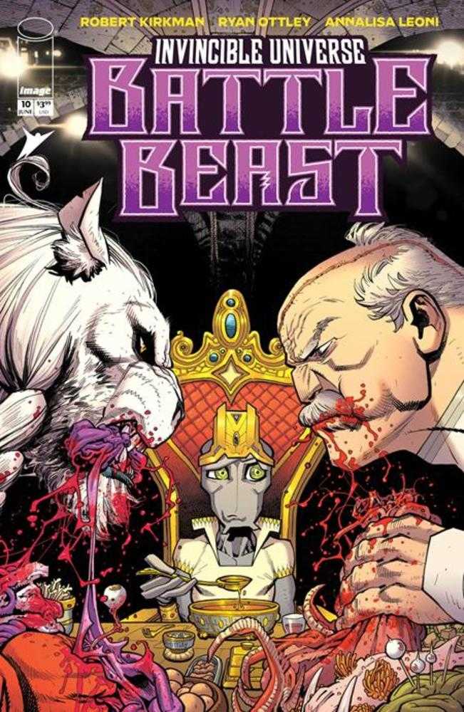Invincible Universe Battle Beast 10 Cover A Ryan Ottley & Annalisa Leoni - Walt's Comic Shop