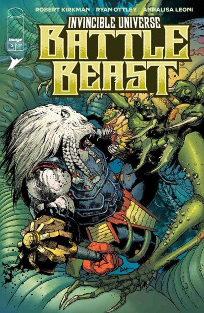 Invincible Universe Battle Beast 2 Cover B Doug Mahnke & Annalisa Leoni Variant - Walt's Comic Shop