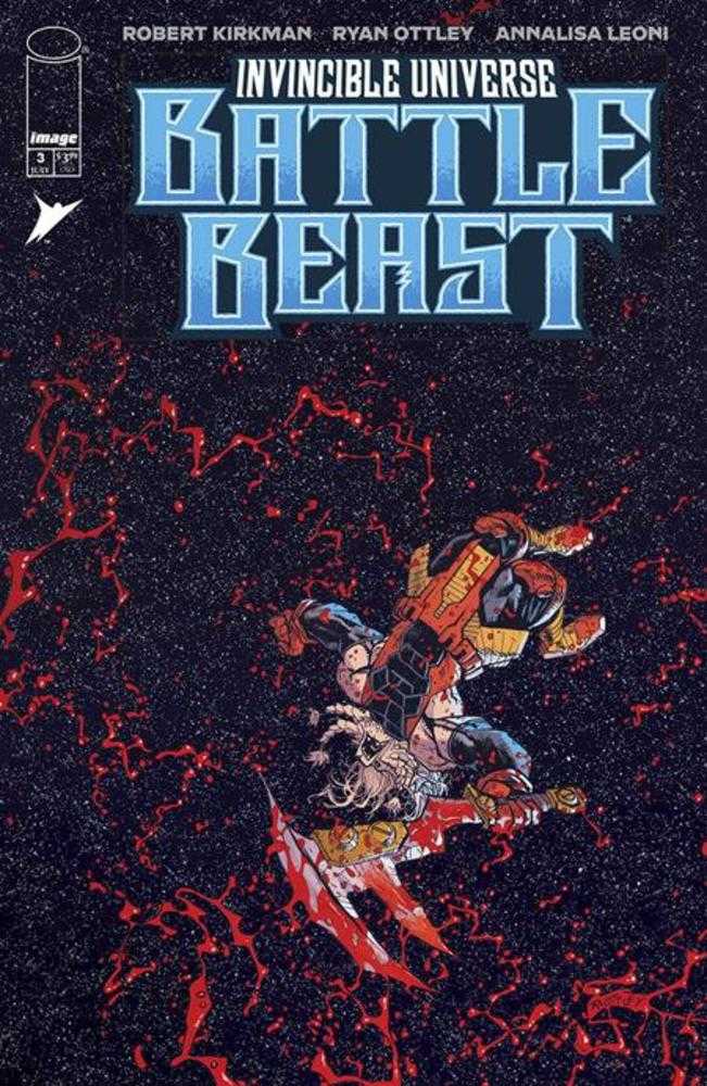 Invincible Universe Battle Beast 3 Cover A Ryan Ottley & Annalisa Leoni - Walt's Comic Shop