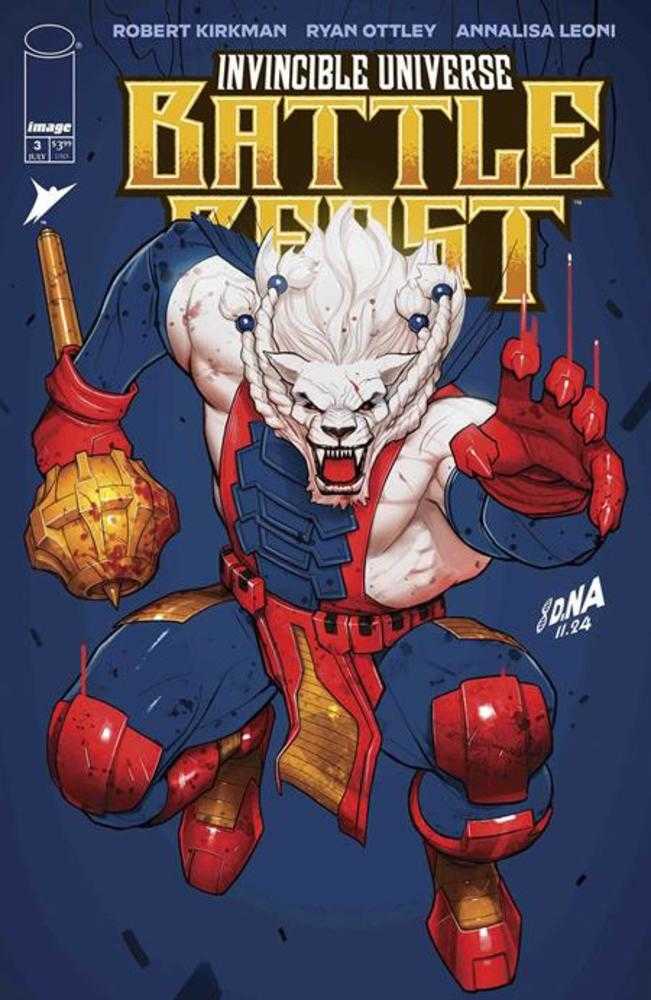 Invincible Universe Battle Beast 3 Cover B David Nakayama Variant - Walt's Comic Shop