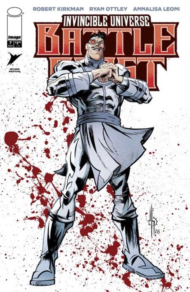 Invincible Universe Battle Beast 7 2nd Printing - Walt's Comic Shop