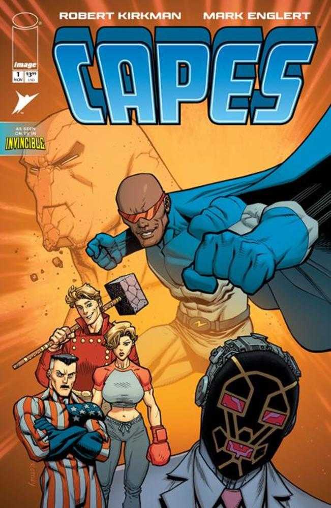 Invincible Universe Capes 1 Cover A Ryan Ottley & Dave Mccaig - Walt's Comic Shop