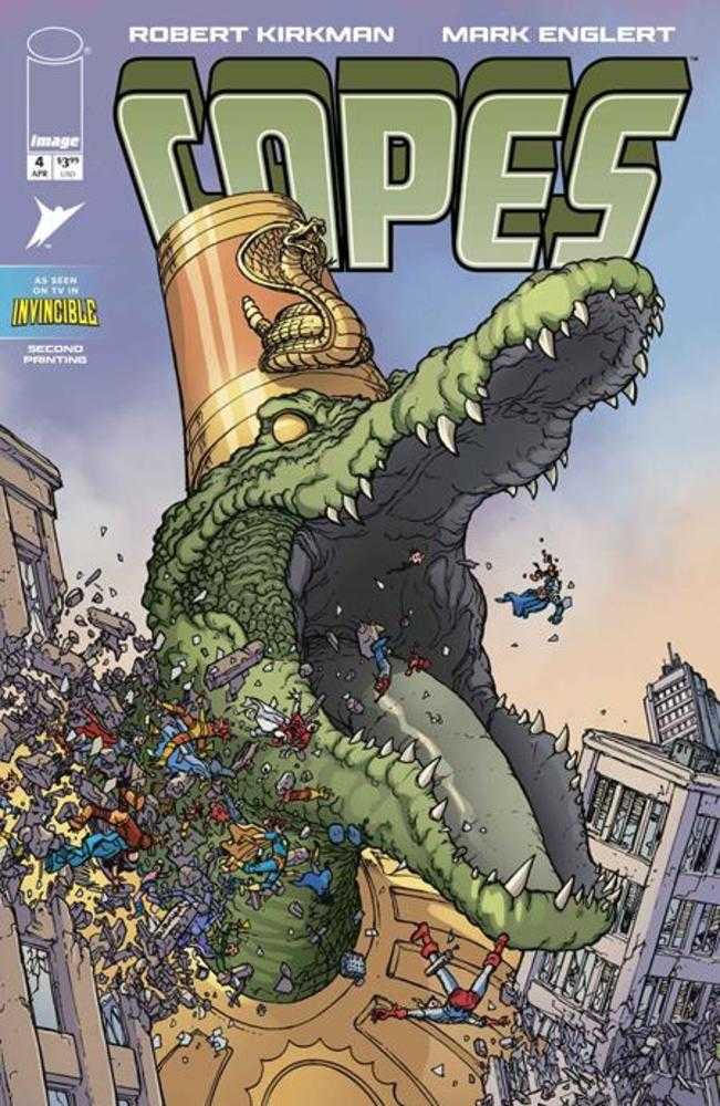 Invincible Universe Capes 4 2nd Printing - Walt's Comic Shop