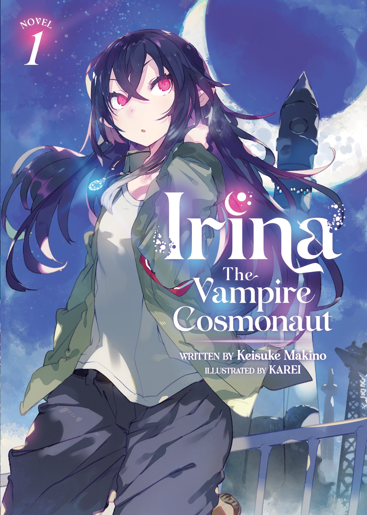 Irina The Vampire Cosmonaut Vol 01 (Light Novel)