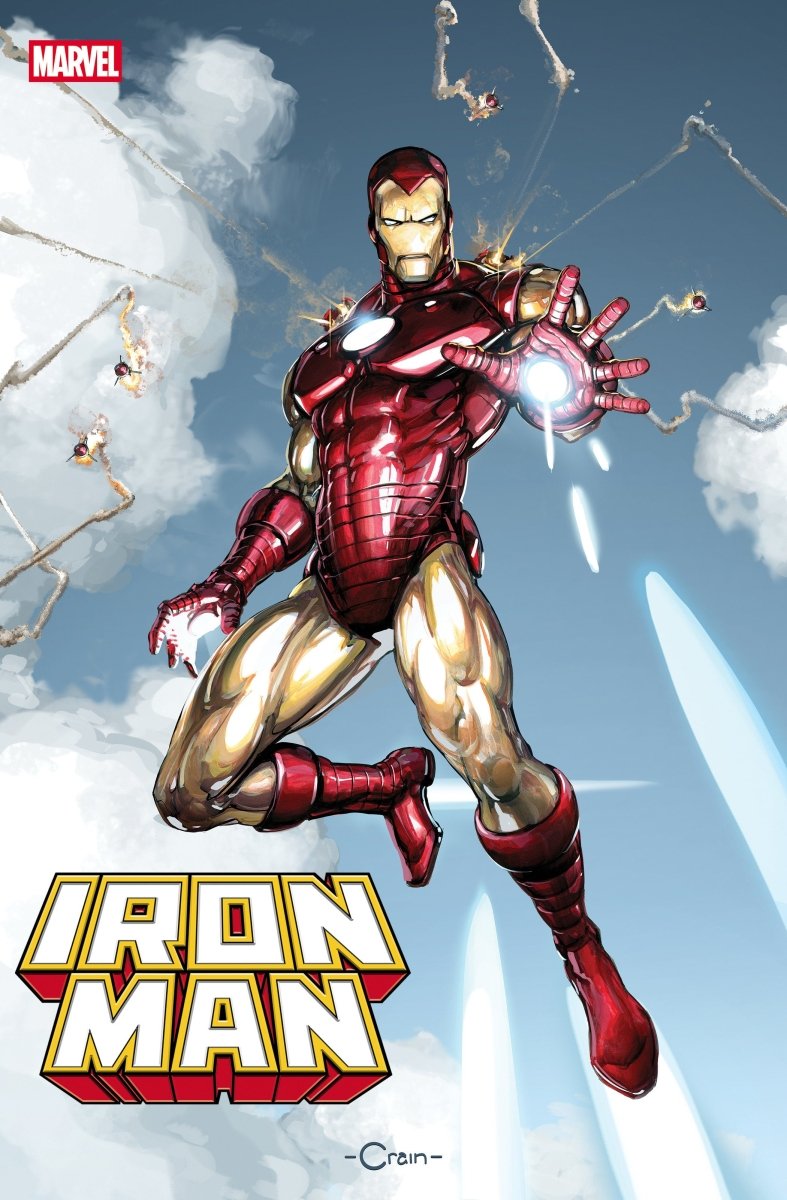 Iron Man 1 Clayton Crain Variant - Walt's Comic Shop