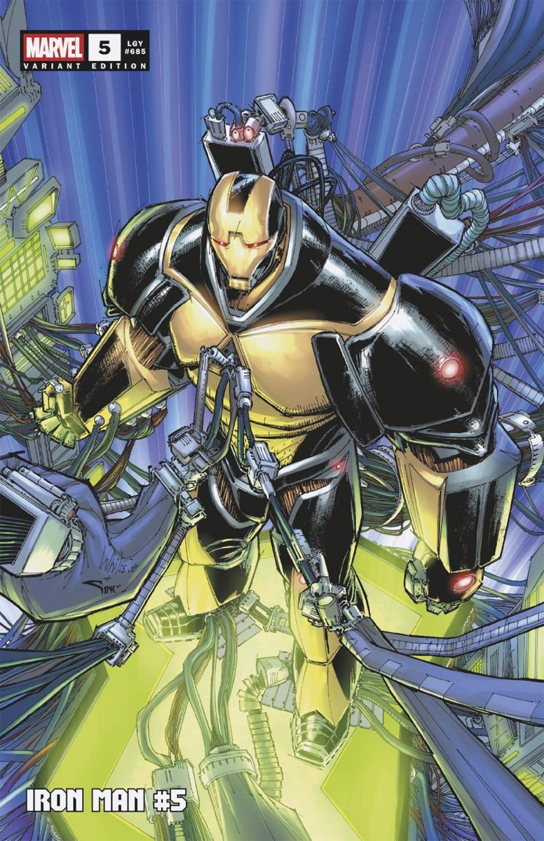 Iron Man 5 Whilce Portacio Advanced Iron Man Variant - Walt's Comic Shop