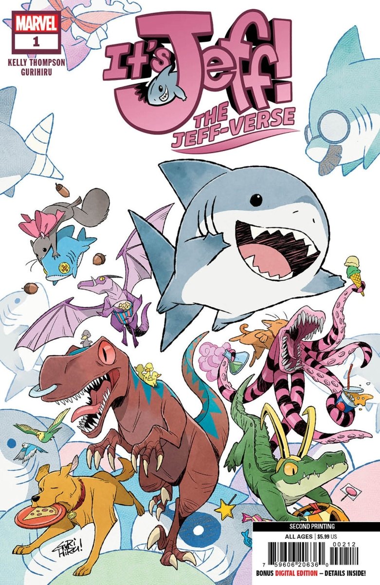 It'S Jeff: The Jeff - Verse #1 Gurihiru 2nd Print Variant - Walt's Comic Shop