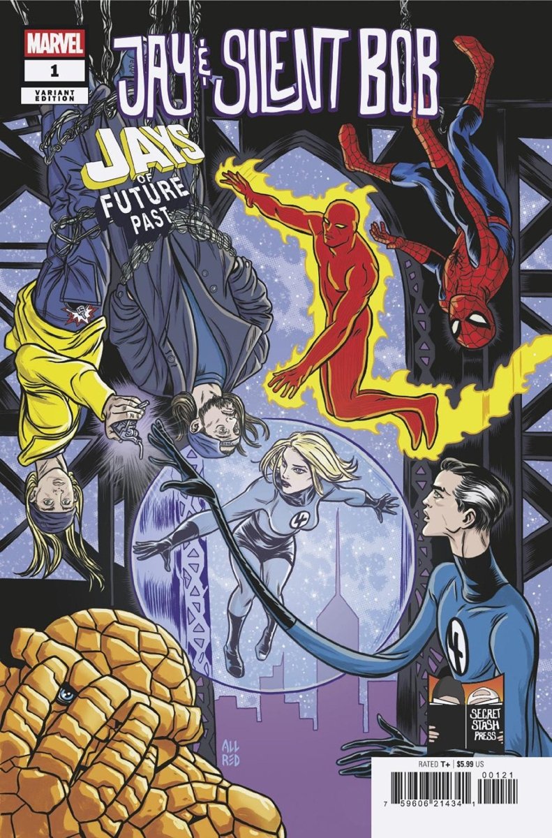 Jay & Silent Bob: Jays Of Future Past 1 Michael Allred Variant - Walt's Comic Shop