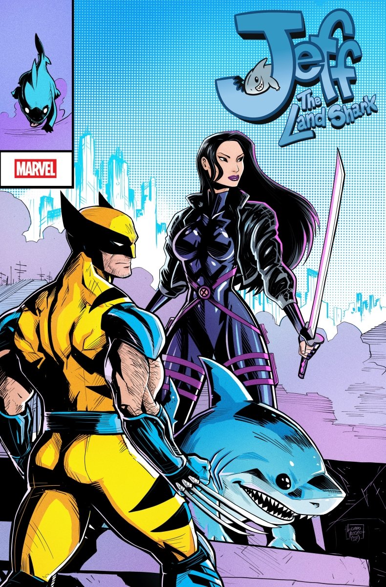 Jeff The Land Shark 3 Luciano Vecchio Variant - Walt's Comic Shop