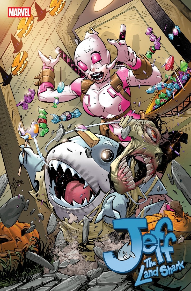 Jeff The Land Shark 5 Federico Vincentini Variant - Walt's Comic Shop