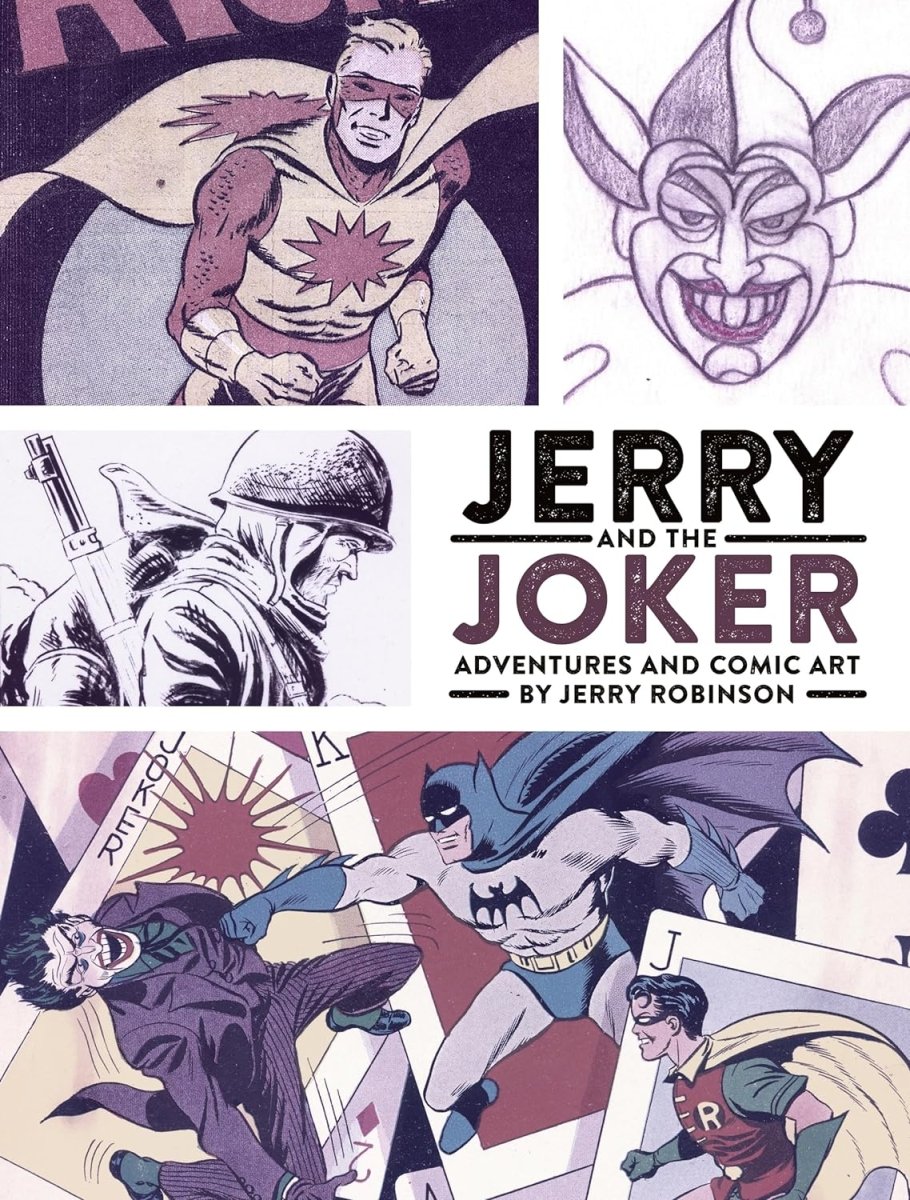 Jerry And The Joker: Adventures And Comic Art HC - Walt's Comic Shop