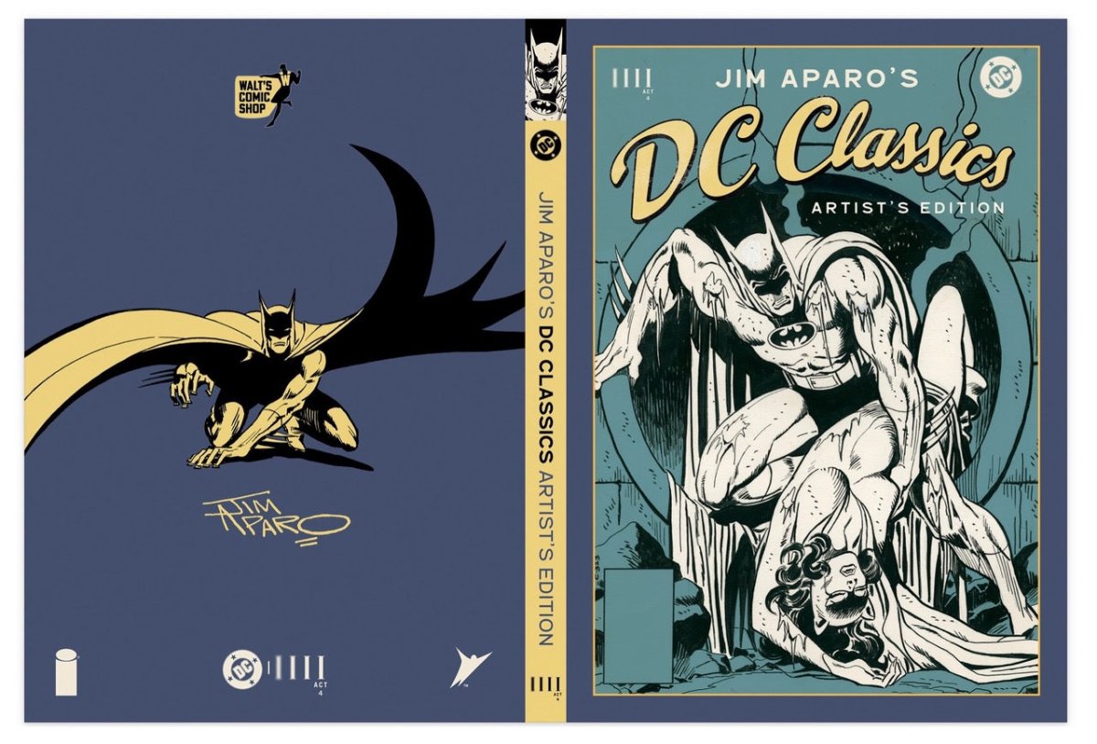 Jim Aparos DC Classics Artists Edition HC Walt's Comic Shop Exclusive *PRE - ORDER* - Walt's Comic Shop