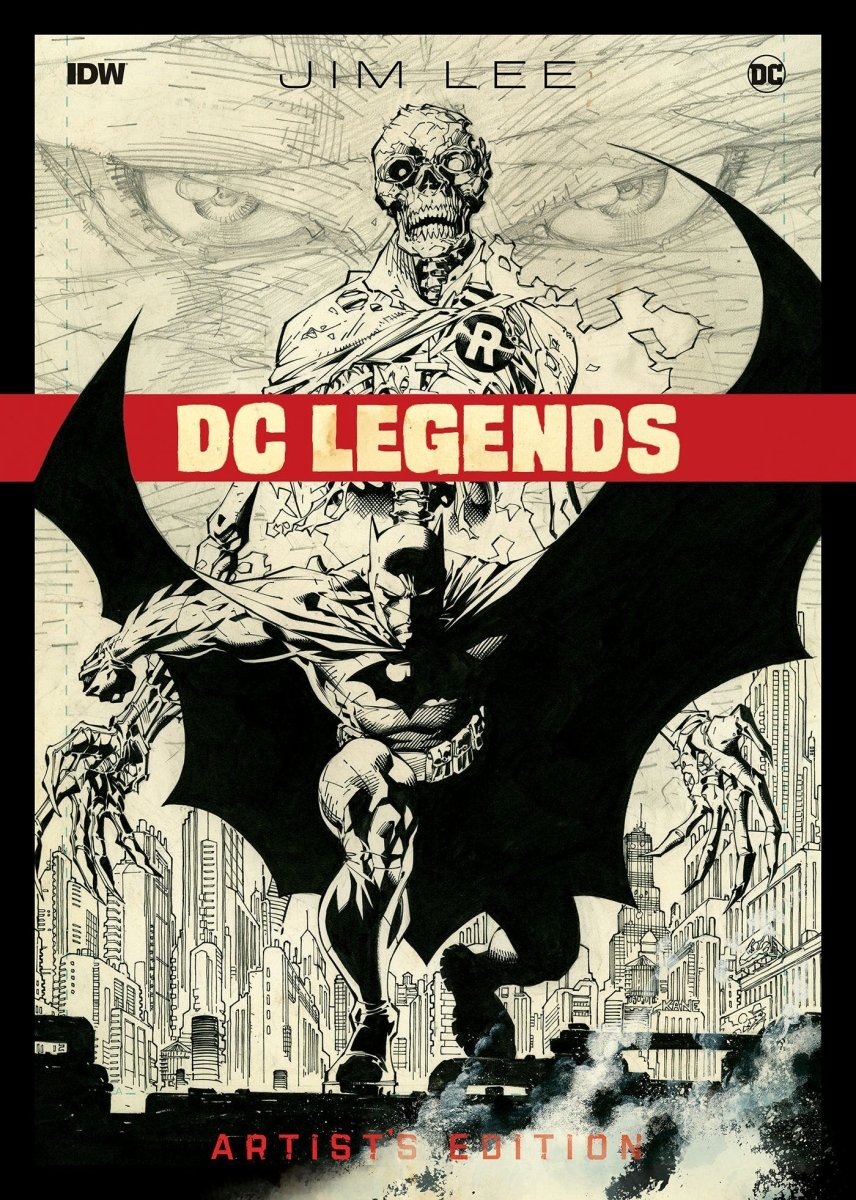 Jim Lee DC Legends Artist's Edition HC - Walt's Comic Shop