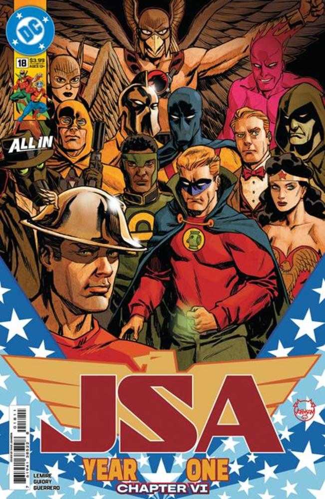 JSA 18 Cover A Dave Johnson - Walt's Comic Shop