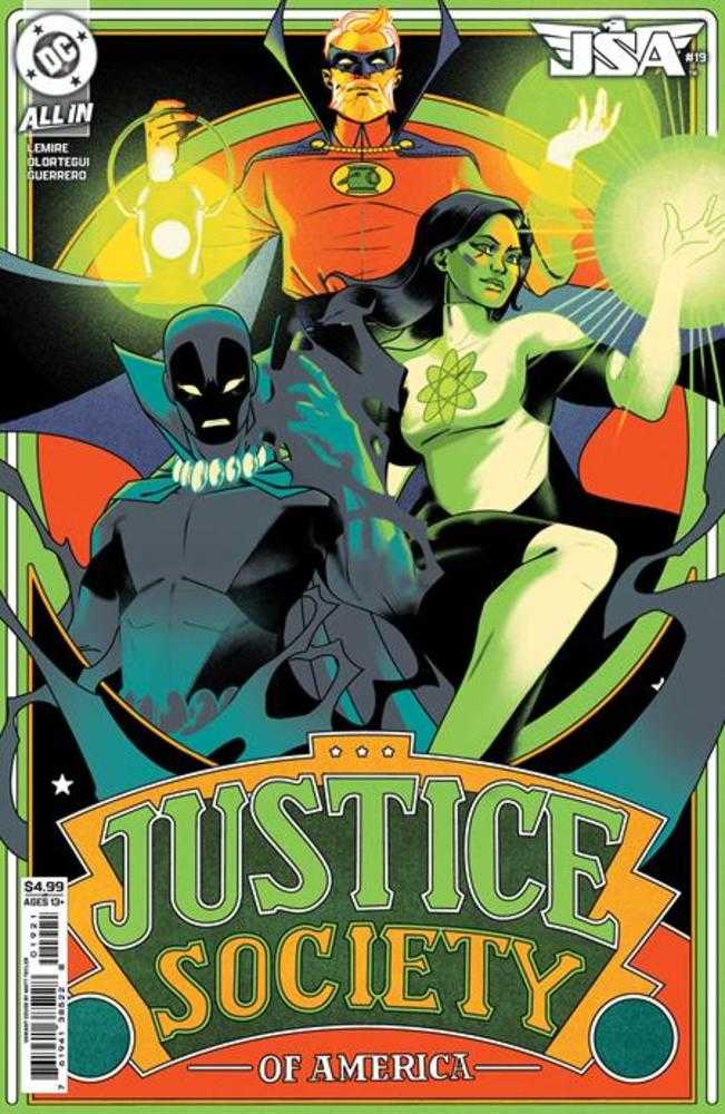 JSA 19 Cover B Matt Taylor Card Stock Variant - Walt's Comic Shop