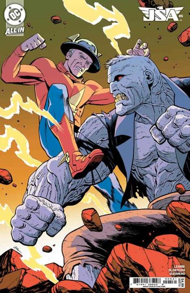 JSA #5 Cover C Ethan Young Card Stock Variant - Walt's Comic Shop