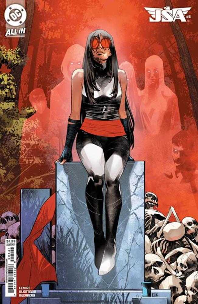 JSA #5 Cover D 1 in 25 Edwin Galmon Card Stock Variant - Walt's Comic Shop