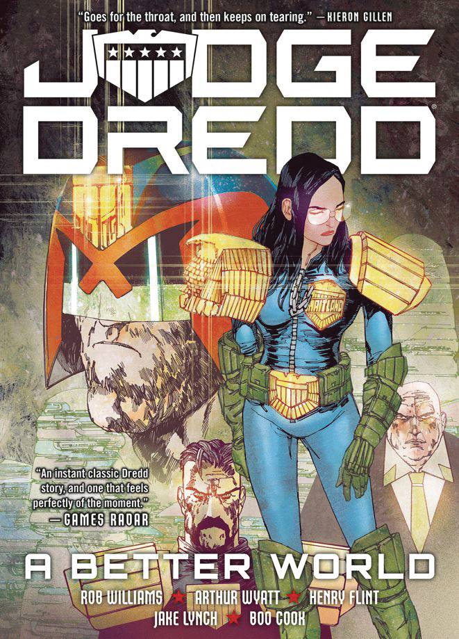 Judge Dredd: A Better World TP - Walt's Comic Shop