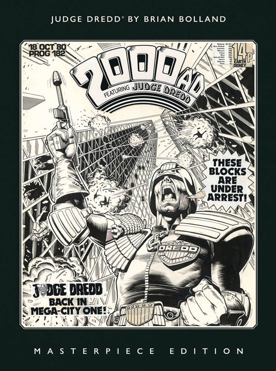 Judge Dredd By Brian Bolland: Masterpiece Edition TP *PRE-ORDER* - Walt's Comic Shop