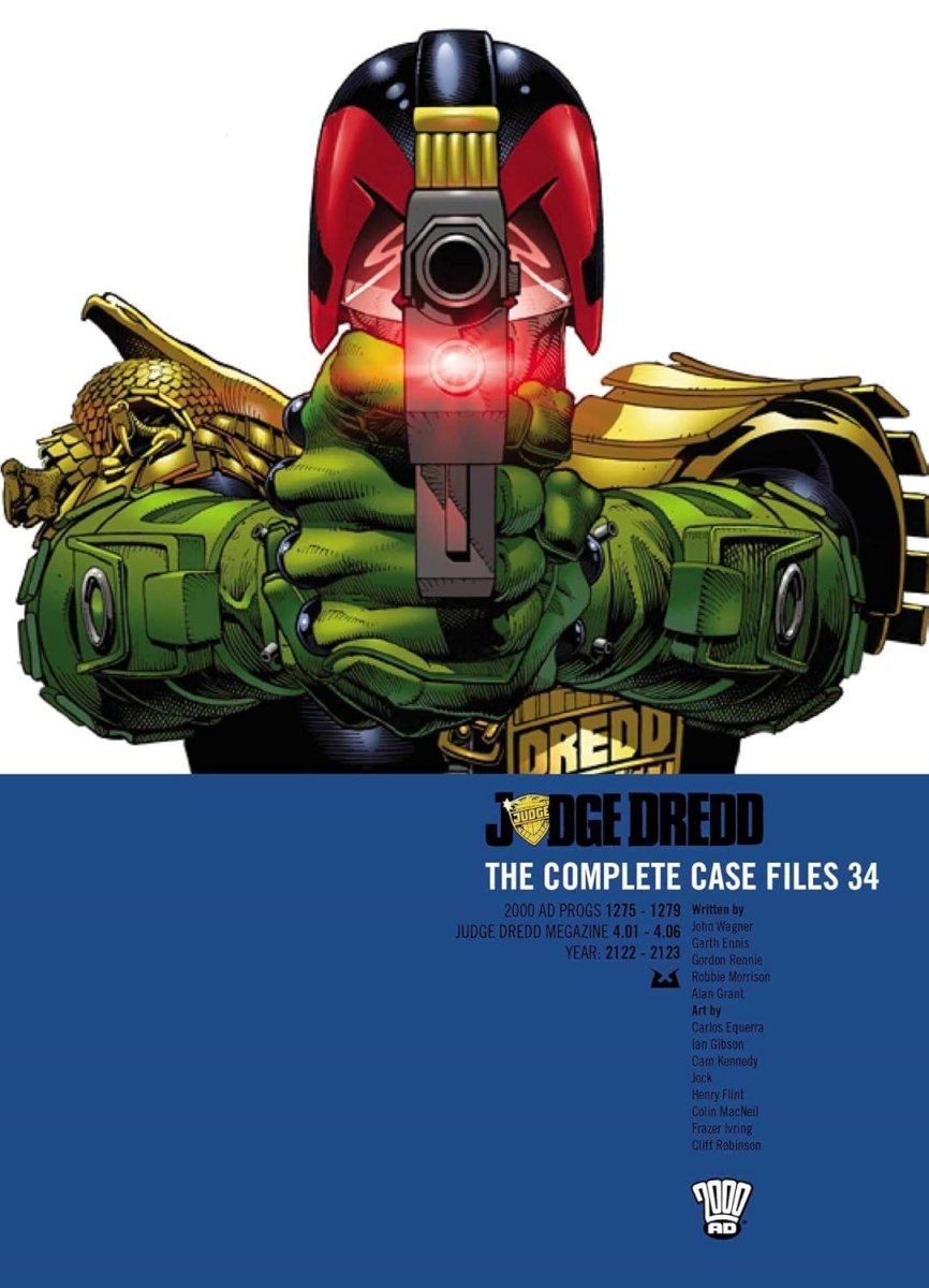 Judge Dredd: The Complete Case Files Vol 34 TP - Walt's Comic Shop