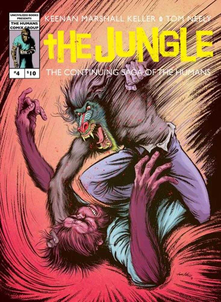 Jungle 4 (Of 5) Cover A Tom Neely (Mature) - Walt's Comic Shop