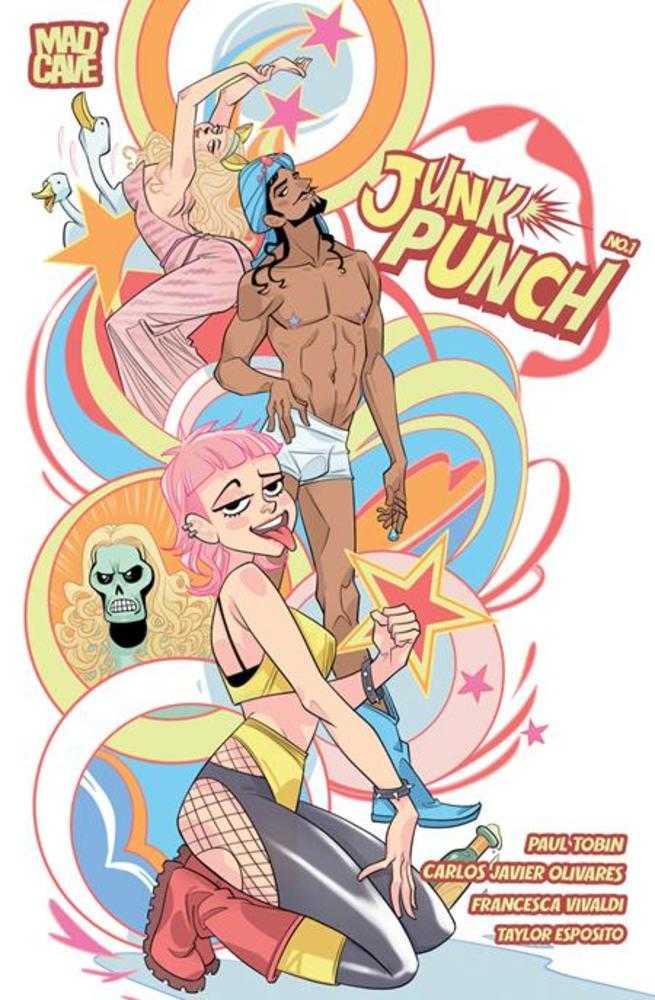 Junk Punch 1 (Of 5) Cover B Marguerite Sauvage Variant (Mature) - Walt's Comic Shop