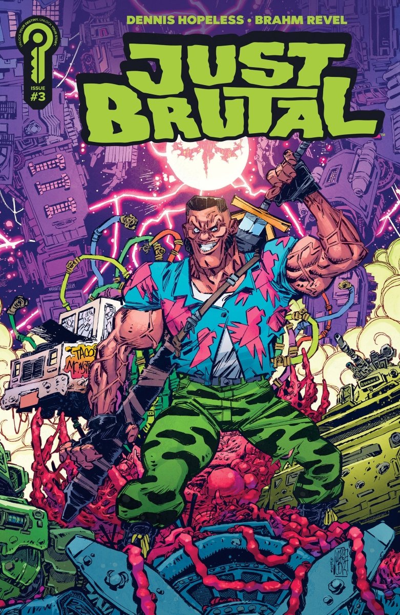 Just Brutal 3 Cover B Jorge Corona - Walt's Comic Shop