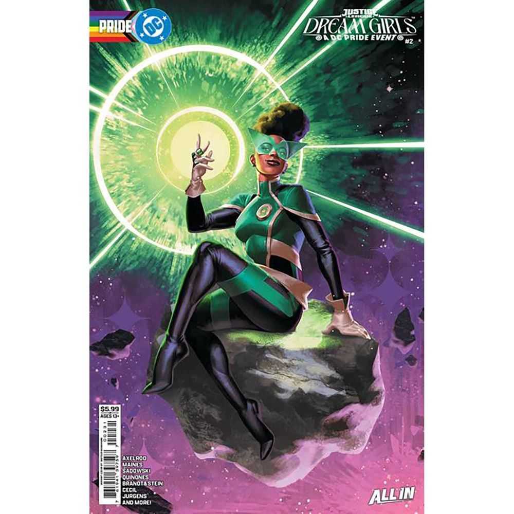 Justice League Dream Girls A DC Pride Event 2 (Of 4) Cover C Mateus Manhanini Card Stock Variant - Walt's Comic Shop