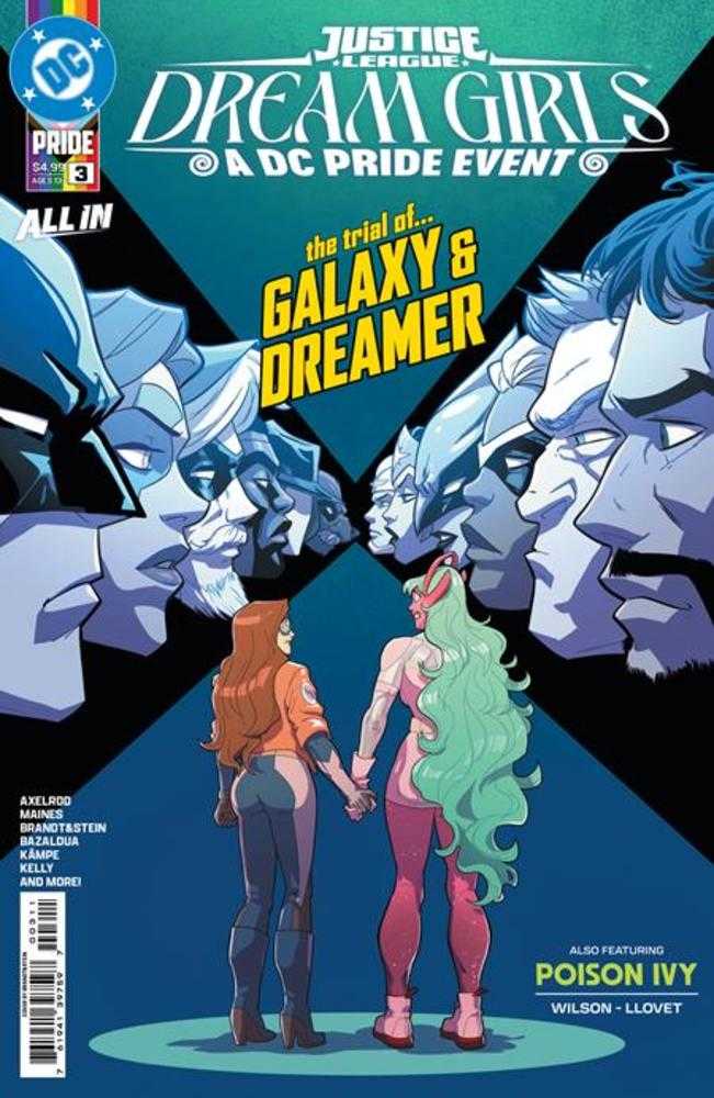 Justice League Dream Girls A DC Pride Event 3 (Of 4) Cover A Brandt&Stein - Walt's Comic Shop