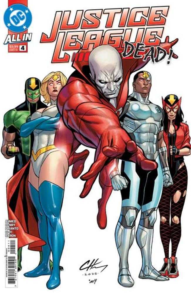 Justice League Red 4 (Of 6) Cover A Clayton Henry - Walt's Comic Shop