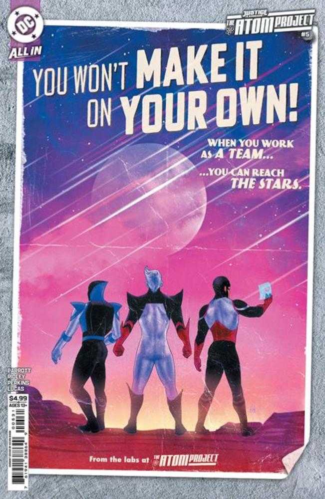 Justice League The Atom Project 5 (Of 6) Cover C Kevin Wada Card Stock Variant - Walt's Comic Shop