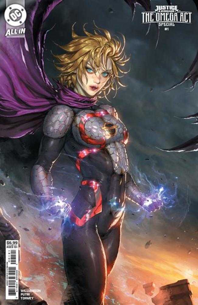 Justice League The Omega Act Special 1 (One Shot) Cover B Kyuyong Eom Card Stock Variant (DC K.O.) - Walt's Comic Shop