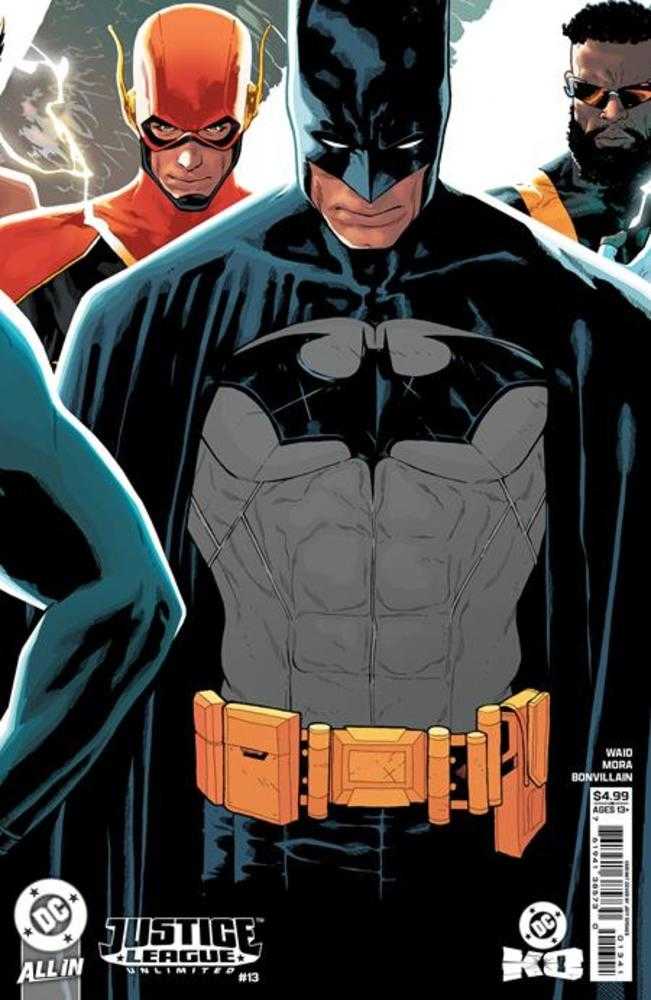 Justice League Unlimited 13 Cover D Jeff Spokes Card Stock Variant (DC K.O.) - Walt's Comic Shop